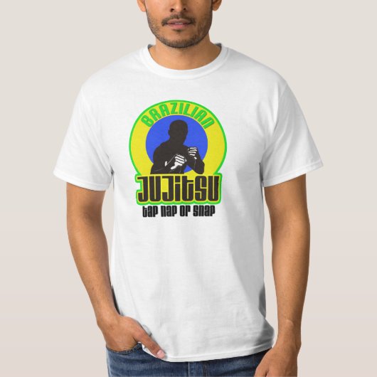 ブラジルのJuJitsuのTシャツ Tシャツ (正面)
