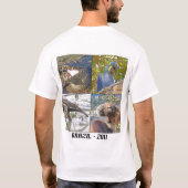 ブラジルのTシャツ Tシャツ (裏面)