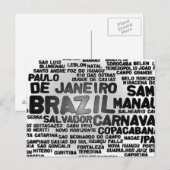 ブラジルはがき ポストカード (正面/裏面)