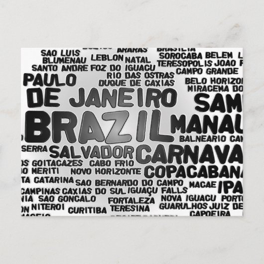 ブラジルはがき ポストカード (正面)