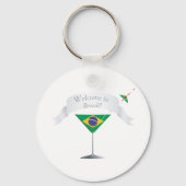 ブラジルへようこそ キーホルダー (正面)