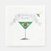 ブラジルへようこそ スタンダードランチョンナプキン (正面)