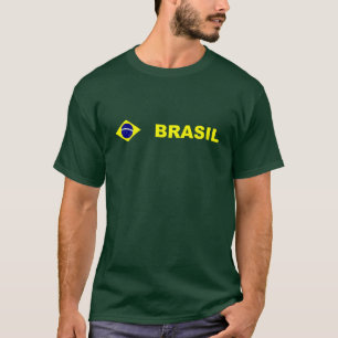 ブラジルアパレル国旗 Tシャツ