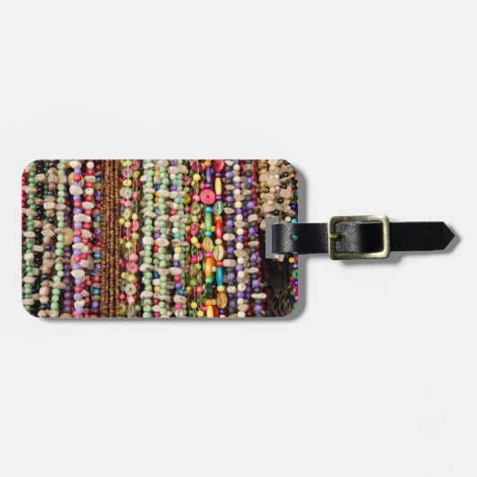 ブラジルアマゾンマナウス典型的なブラジル人 ラゲッジタグ (正面横)