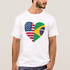 ブラジルアメリカンラブTシャツ Tシャツ