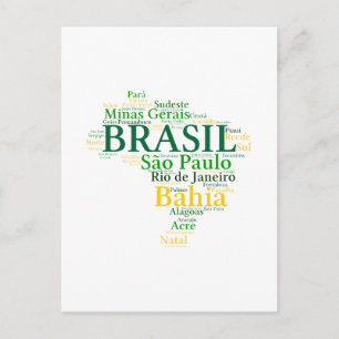 ブラジルエスタドスエキャピタル ポストカード