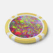 ブラジルオパールの落ち彩虹 ポーカーチップ (シングル)
