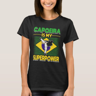 ブラジルカポエイラダンス武術カポエイラは私 Tシャツ