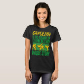 ブラジルカポエイラダンス武術カポエイラズ Tシャツ (正面フル)