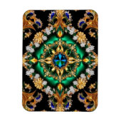 ブラジルカラーのフレキシブルなフォトマグネット マグネット (縦)