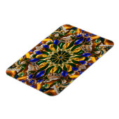 ブラジルカラーのフレキシブルなフォトマグネット マグネット (左側)