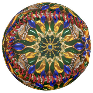 ブラジルカラーズ付ソフトボールデザイン ソフトボール