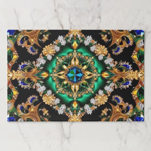 ブラジルカラー付きティアウェイ紙パッド ペーパーパッド (正面)