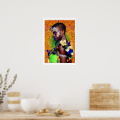 ブラジルカーニバルお祝い ポスター (キッチン)