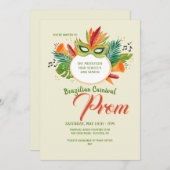 ブラジルカーニバルプロム 招待状 (正面/裏面)