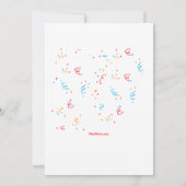 ブラジルカーニバル 招待状 (裏面)