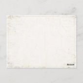 ブラジルクール国旗つきポストカード ポストカード (裏面)