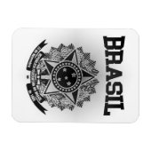 ブラジルコート・オブ・アームズ マグネット (横)