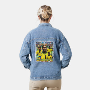 ブラジルサッカーの伝説 ヴィンテージ90年代 デニムジャケット