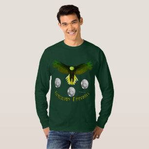 ブラジルサッカーイーグルメンズ長袖シャツ Tシャツ