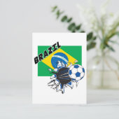 ブラジルサッカーギア ポストカード (スタンド正面)