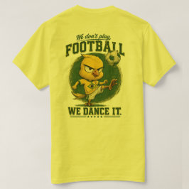 ブラジルサッカーファンTシャツ ダンスで応援 Tシャツ