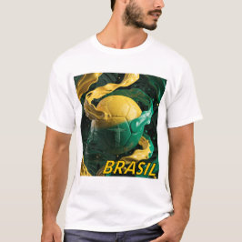 ブラジルサッカーファンTシャツ | フットボールの誇り | 世界 Tシャツ