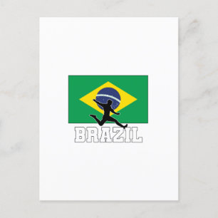 ブラジルサッカー代表チーム インビテーションポストカード