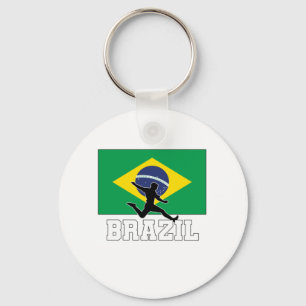ブラジルサッカー代表チーム キーホルダー