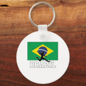 ブラジルサッカー代表チーム キーホルダー (正面)