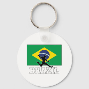 ブラジルサッカー代表チーム キーホルダー