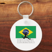 ブラジルサッカー代表チーム キーホルダー (正面)