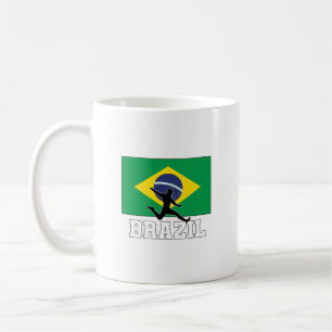 ブラジルサッカー代表チーム コーヒーマグカップ
