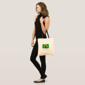 ブラジルサッカー代表チーム トートバッグ (正面(モデル))