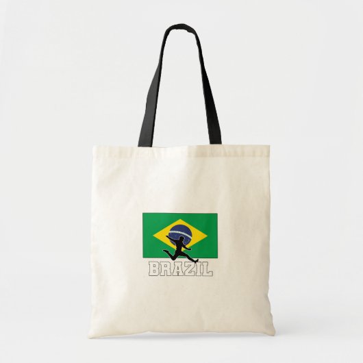 ブラジルサッカー代表チーム トートバッグ (正面)