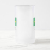 ブラジルサッカー代表チーム フロストグラスビールジョッキ (中央)