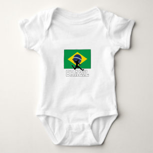 ブラジルサッカー代表チーム ベビーボディスーツ