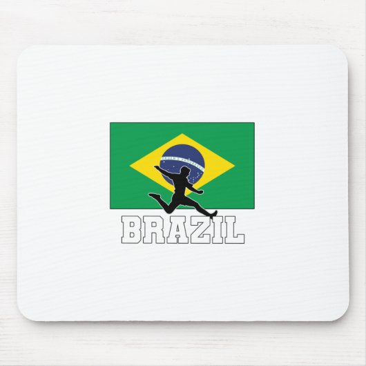 ブラジルサッカー代表チーム マウスパッド (正面)