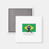 ブラジルサッカー代表チーム マグネット (正面/裏面)
