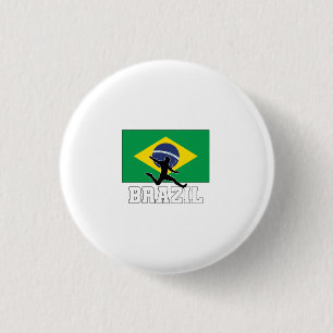 ブラジルサッカー代表チーム 缶バッジ