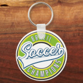 ブラジルサッカー王者 キーホルダー (正面)