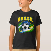 ブラジルサッカー精神 Tシャツ (正面)