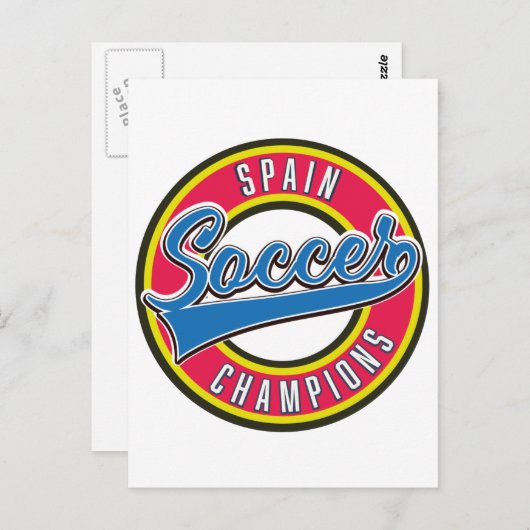 ブラジルサッカー選手権はがき ポストカード (正面/裏面)