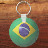 ブラジルサッカー キーホルダー (正面)