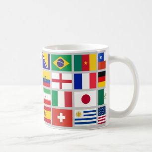ブラジルサッカー コーヒーマグカップ