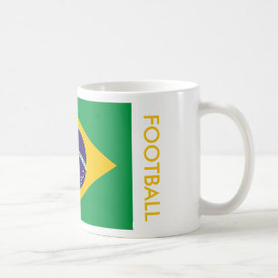 ブラジルサッカー コーヒーマグカップ