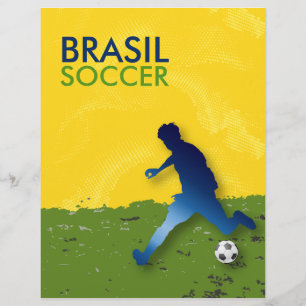 ブラジルサッカー チラシ