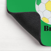 ブラジルサッカー マウスパッド (コーナー)