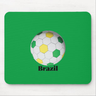 ブラジルサッカー マウスパッド