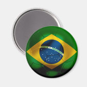 ブラジルサッカー マグネット (正面/裏面)
